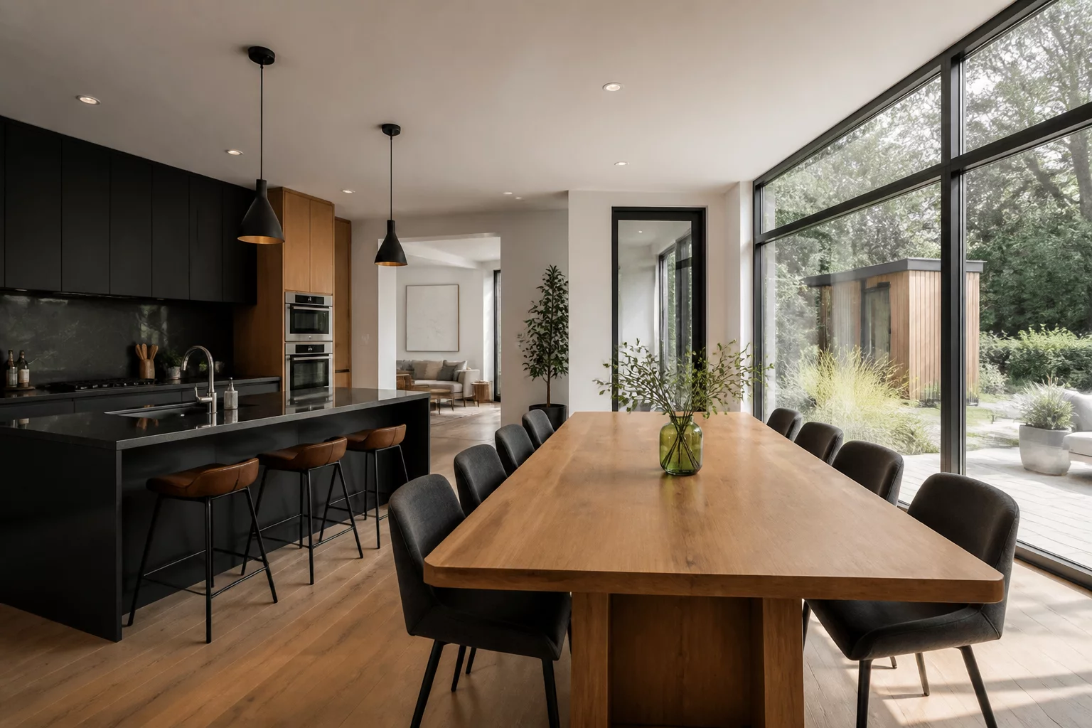 Kitchen and Dining Adjacency blueprint layout guide